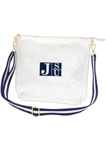 Jackson State Tigers White Stadium Approved Clear Bag