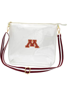 Minnesota Golden Gophers White Stadium Approved Clear Bag
