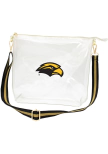 Southern Mississippi Golden Eagles White Stadium Approved Clear Bag