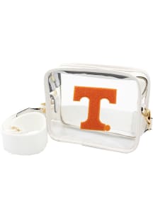Tennessee Volunteers White Varsity Patch Clear Bag