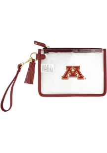 Minnesota Golden Gophers Maroon Stadium Approved Clear Bag