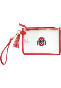 Ohio State Buckeyes Red Stadium Approved Clear Bag