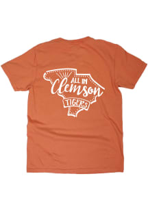Clemson Tigers Womens Purple Pep Squad Short Sleeve T-Shirt