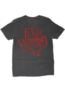 Texas Tech Red Raiders Womens Grey Pep Squad Short Sleeve T-Shirt