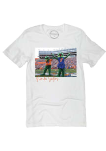 Florida Gators Womens White Stadium Short Sleeve T-Shirt