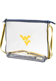 West Virginia Mountaineers Navy Blue Stadium Approved Clear Bag