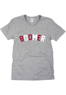 Oklahoma Sooners Womens Grey Glory Days Short Sleeve T-Shirt
