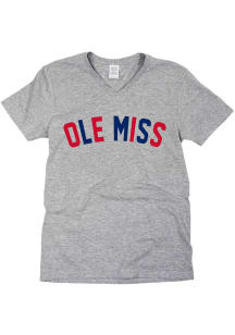 Ole Miss Rebels Womens Grey Glory Days Short Sleeve T-Shirt