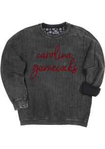 South Carolina Gamecocks Womens Black Barcelony Crew Sweatshirt