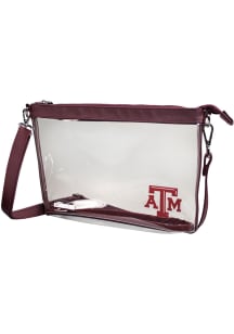 Texas A&amp;M Aggies Maroon Stadium Approved Clear Bag