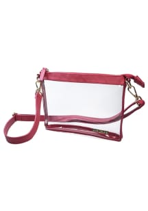 Red Stadium Approved Clear Bag