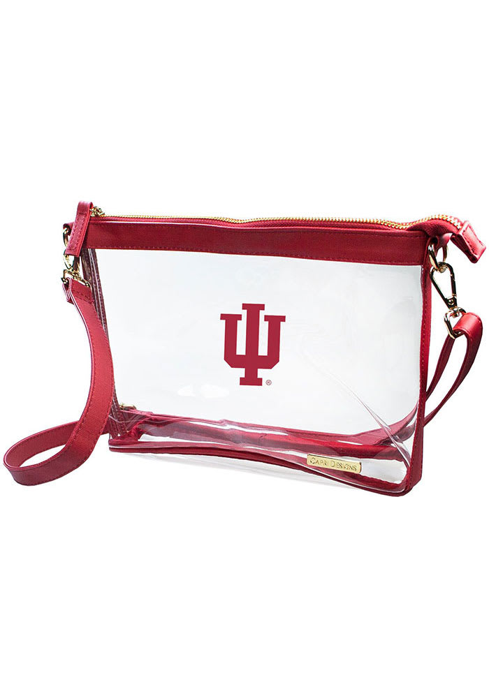 Indiana Hoosiers White Stadium Approved Clear Bag