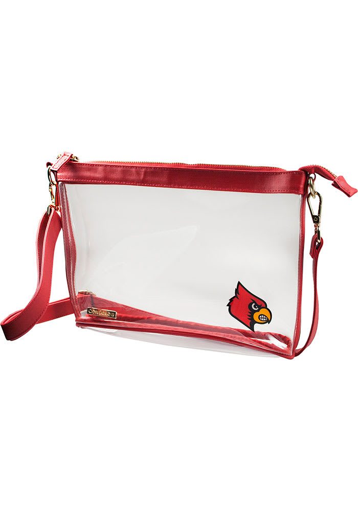 louisville cardinals clear bag
