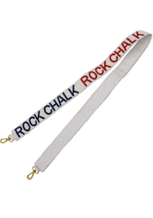 Kansas Jayhawks Beaded Womens Purse Strap