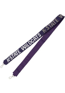 Beaded K-State Wildcats Womens Purse Strap - Purple