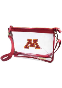 Large Minnesota Golden Gophers Clear Bag - Red