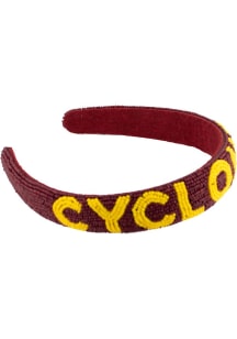 Iowa State Cyclones Beaded Womens Headband