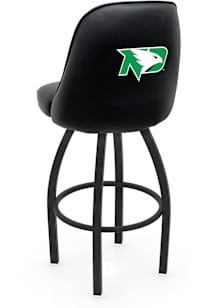 North Dakota Fighting Hawks Padded Swivel Pub Stool - Black