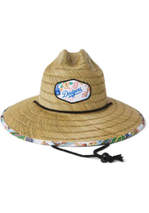 Reyn Spooner Los Angeles Dodgers Brown Scenic Straw Mens Bucket Hat