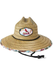 Reyn Spooner St Louis Cardinals Brown Scenic Straw Mens Bucket Hat