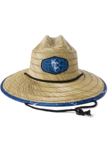 Reyn Spooner Kansas City Royals Brown City Connect Straw Mens Bucket Hat