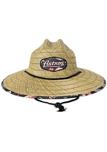 Reyn Spooner Houston Astros Brown Scenic Straw Mens Bucket Hat