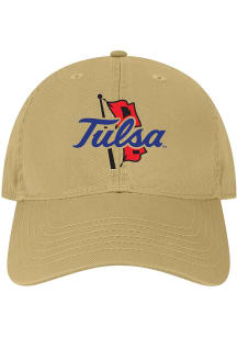 Tulsa Golden Hurricane Khaki EZA Adjustable Hat