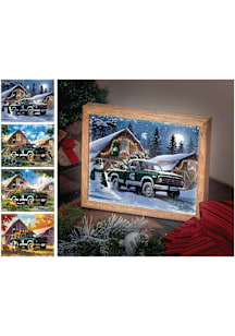 Michigan State Spartans team logo Table Lamp