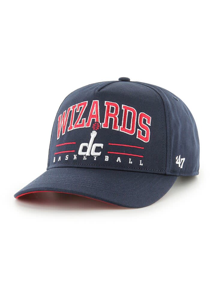 47 Washington Wizards NAVY DC Logo Roscoe Hitch Adjustable Hat