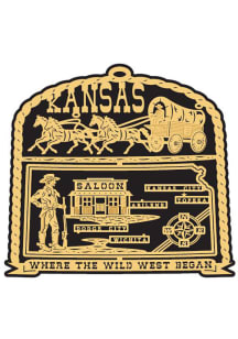 Kansas Where the Wild West Began Ornament