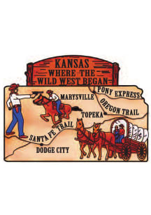 Kansas Where the Wild West Began Magnet