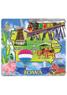 Iowa Landmarks Fiberboard Ornament