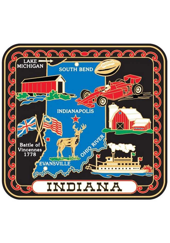 Indiana Landmarks Full Color Ornament