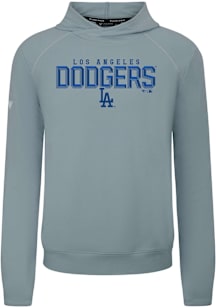 Levelwear Los Angeles Dodgers Grey Mandate Carve Long Sleeve T Shirt