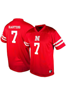 Genuine Collective Nebraska Cornhuskers Red NIL Football Jersey