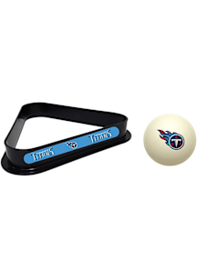 Tennessee Titans Cue Ball and Rack Billiard Ball Rack
