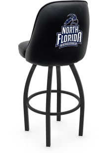 North Florida Ospreys Padded Swivel Pub Stool - Black