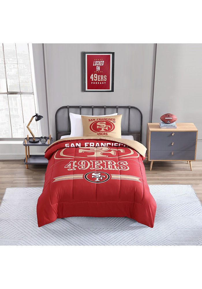 San Francisco 49ers Command Twin/Twin XL Set Comforter