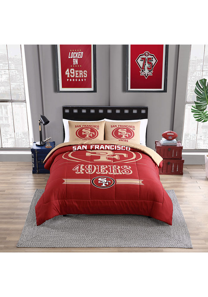 San Francisco 49ers Command Full/Queen Set Comforter