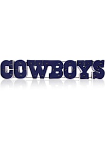 Dallas Cowboys Wordmark Lit Metal Sign Marquee Sign
