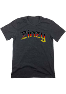 Cincy Shirts Cincinnati Zincy Black Short Sleeve Tee