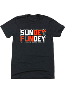 Cincy Shirts Cincinnati Sundey Fundey Fashion Black Short Sleeve Tee