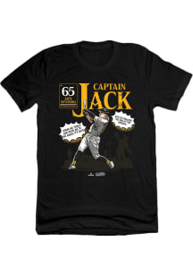 Jack Suwinski Pittsburgh Pirates Black Captain Jack Short Sleeve Fashion Player T Shirt
