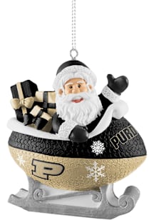 Purdue Boilermakers Sleigh Ornament - Gold