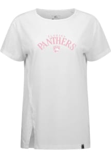 Levelwear Florida Panthers Womens White Influx Arched Short Sleeve T-Shirt