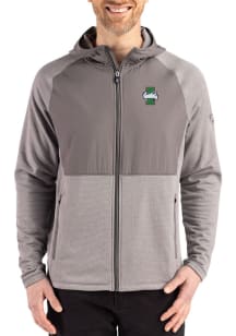 Cutter and Buck Idaho Vandals Mens Graphite Peshastin Long Sleeve Full Zip Jacket