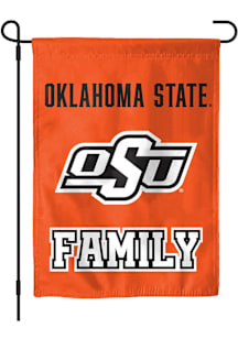 Oklahoma State Cowboys Family Garden Flag - Orange
