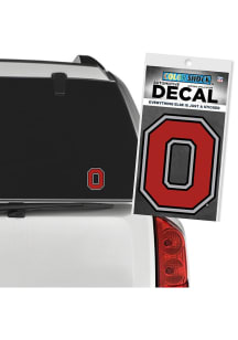 Red Ohio State Buckeyes Block O Decal
