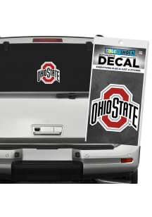 Ohio State Buckeyes XL Athletic O Auto Decal - Red
