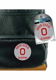 Red Ohio State Buckeyes Alumni Block O Button